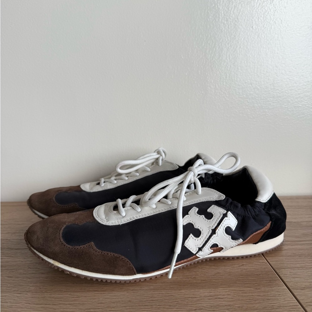 Tory Burch Women’s Retro Sneakers - Size 8.5 - Picture 3 of 8